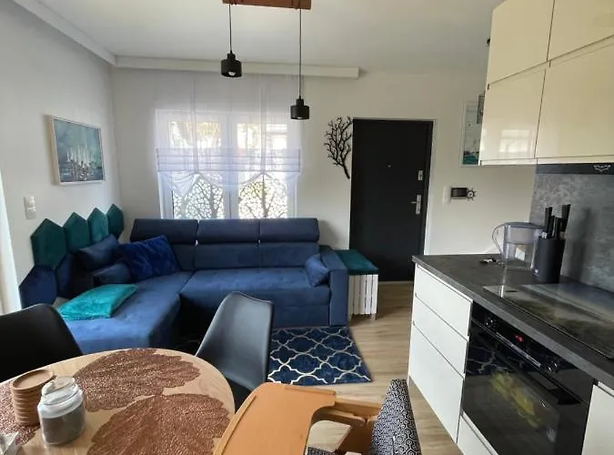 Prázdninový dům Blue Wave Garden Dziwnówek